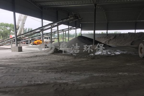 河北霸州固定式建筑垃圾破碎生產(chǎn)線